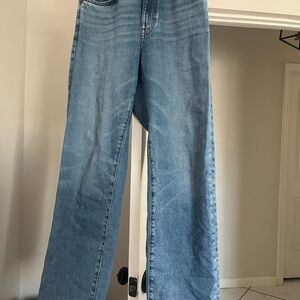 Madewell Curvy 90s straight Jeans